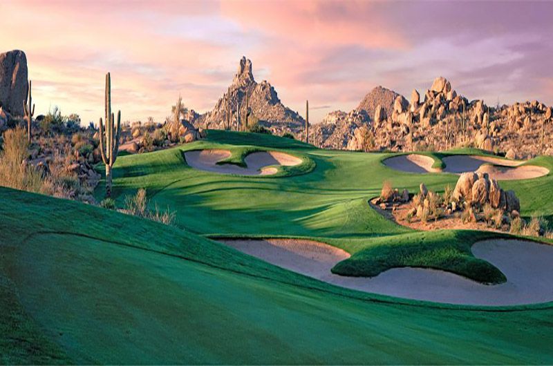 Troon North Pinnacle, scottsdale, Arizona Golf course information and